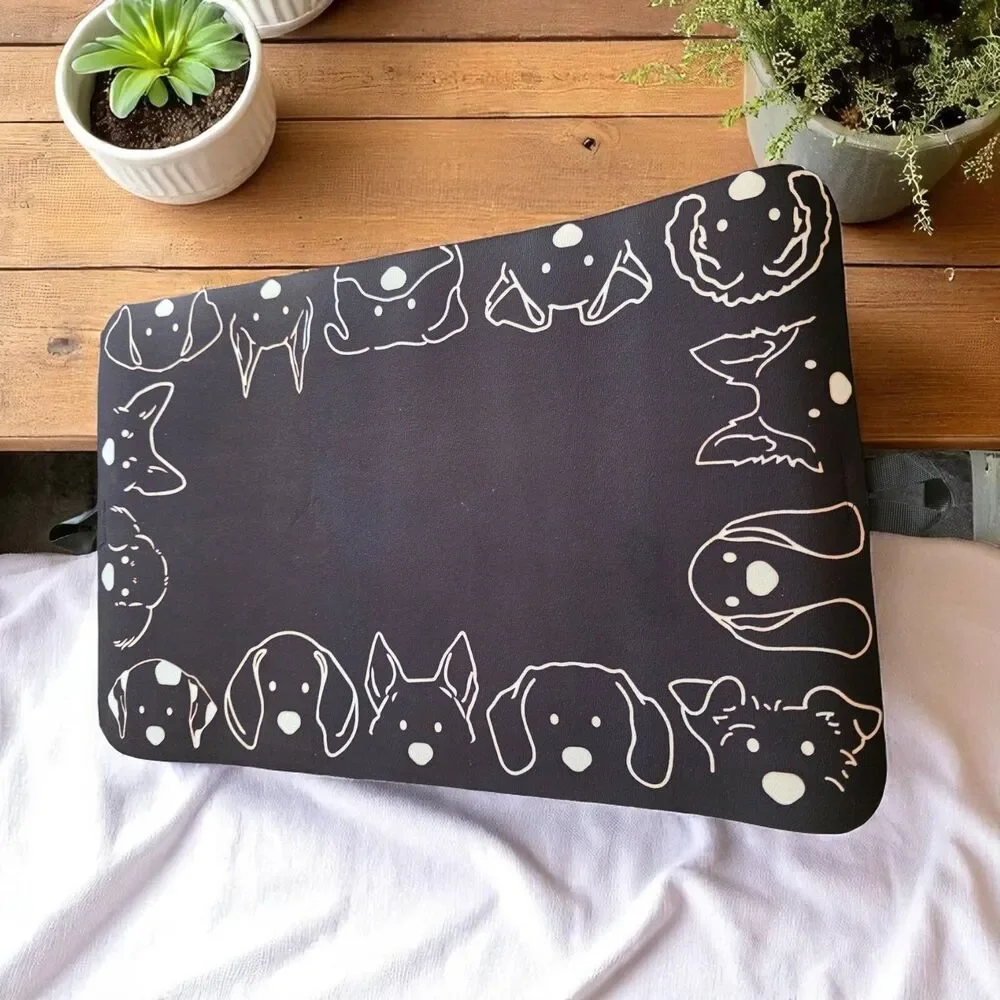 Pet Feeding Mat, Absorbent Dog and Cat Mat (13.5